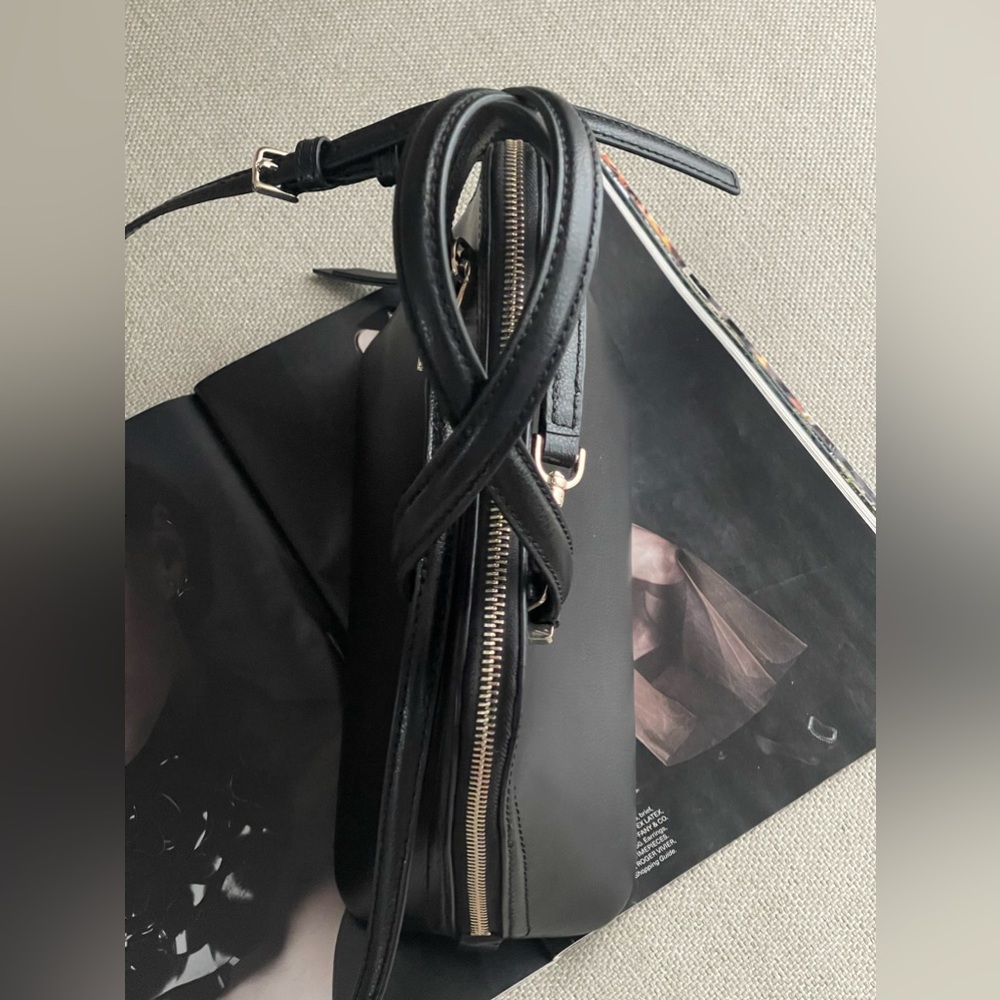 Kate Spade Patterson Drive Dome Crossbody Satchel In Black - Picture 4 of 16
